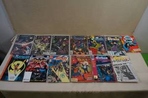 lot 103 image: Batman Comic Books