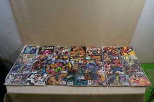 lot 104 image: Marvel Exiles Comic Books