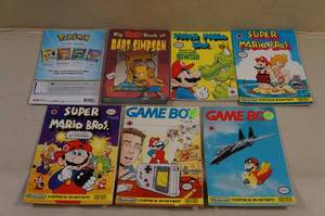 lot 114 image: Comic Books - Pokemon, Simpsons, Mario