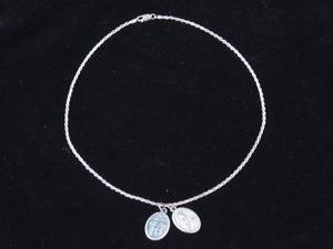 lot 51 image: Sterling Silver Rope Necklace