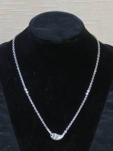 lot 57 image: Sterling Silver Fish Necklace
