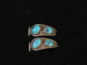 lot 59 image: Turquoise Watch Trim Pieces