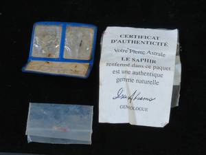 lot 50 image: Loose Blue Sapphire