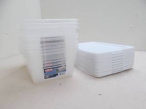 lot 216 image: Sterlite shoe boxes