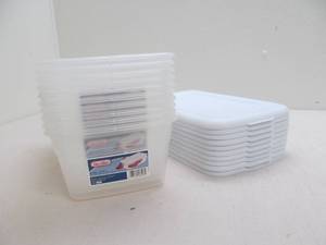 lot 217 image: Sterlite shoe boxes