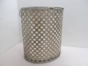 lot 224 image: Metal dcor storage hamper