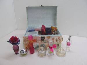 lot 253 image: Decretive box, designer perfume
