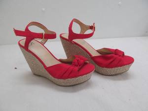 lot 358 image: Wedge sandals