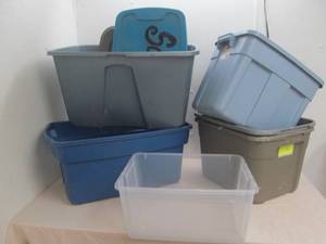 lot 383 image: storage containers