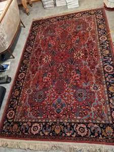 lot 289 image: Persian Style Karastan Ispahan Wool Pile Rug (59 x 9)