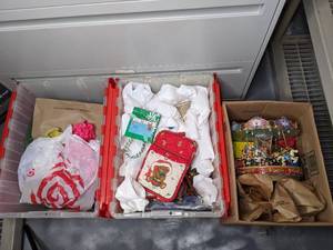 lot 267 image: Large Mystery Lot of Christmas Decor