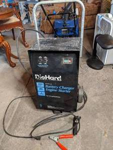 lot 344 image: Diehard Wheeled Battery Charger Engine Starter