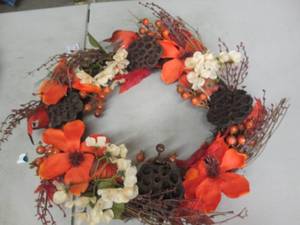Fall Wreath Open box Retail $49.99...