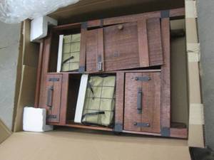 Cabinet with 2 Drawers2 Bins- need...