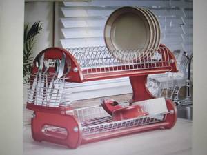 2-Tier Dish Rack open box Retail $3...