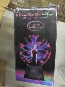 6 inch Plasma Globe Glassball Light...