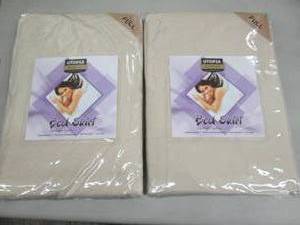 2- Full Utopia Bed Skirts...