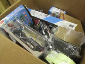 Box of Assorted Return Items ...