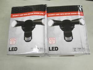 2 LED Security Lights with Motion S...