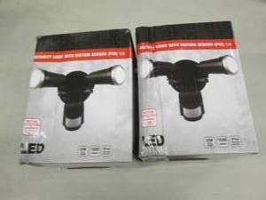 2 LED Security Lights with Motion S...