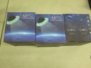 3 UFO Projection Lamps...
