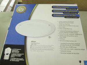 2 Flushmount Ceiling Fixtures...