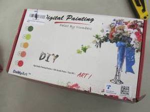 3 Digital Paint by Number Kits...