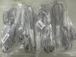 4- 3pc Whisk Sets...