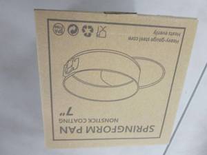 4- 7 inch Springform Pans...