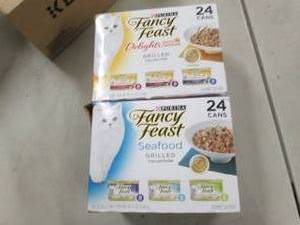 2 - 24 ct Fancy Feast Cat Food...