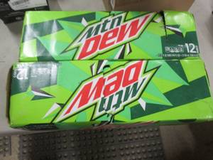 2- 12 pks Mountain Dew...