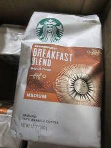 6- 12 oz Bags Starbucks Breakfast B...