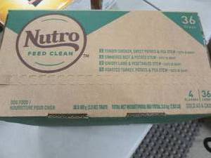 Box of 36 Trays Nutro Feed Clean Do...