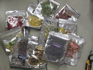 Packs of Dried Flowers...