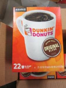 4- 22 ct Dunkin Donuts Coffee Kcups...