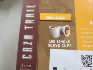 100 ct Caza Trail Kona Blend Coffee...