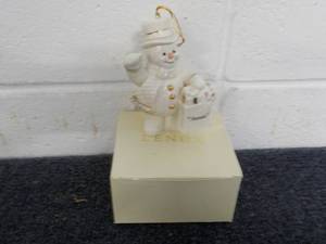 Lenox Xmas Ornament and Gingerbread...