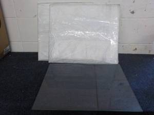 3 Pieces of Glass 20 x 17, Shower R...