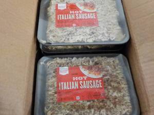 Case of Market Pantry Hot Italian S...