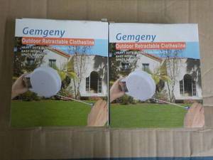 Set of 2 Gemgeny Outdoor Retractabl...