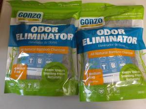 Lot of 2 Gonzo Odor Eliminator Bags...