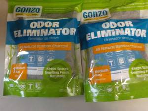 Lot of 2 Gonzo Odor Eliminator Bags...