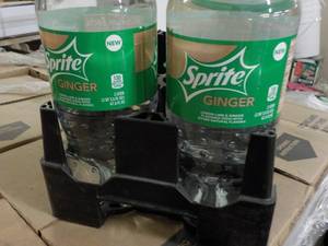 8 - 2 Liter Bottles Sprite Ginger...