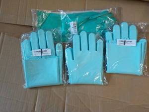 Scrubbing Gloves...