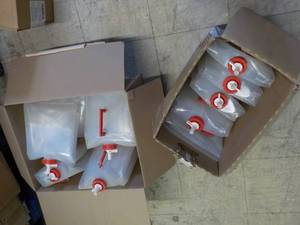 11 -5 Gallon plastic Beverage jugs...