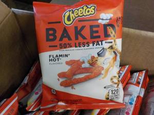 Case of 104 Bags Cheetos Baked Flam...