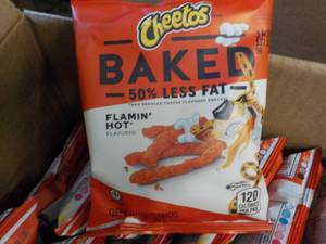 Case of 104 Bags Cheetos Baked Flam...