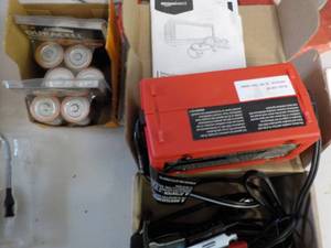 D Batteries and Battery Charger...