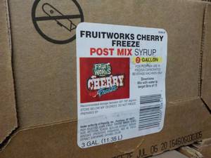 2 - 3 gallon Fruitworks Cherry Free...