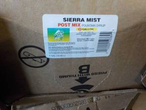 2 - 5 Gallon Sierra Mist Post Mix S...